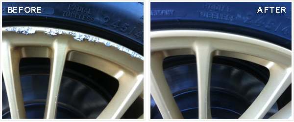 Curb Rash Wheel Repair